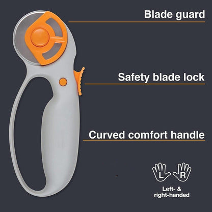 45 mm Rotary Cutterfor Fabric Self Healing Cutting & Sewing